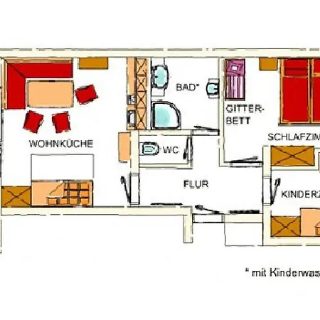 Apartment Gaestehaus Luggau Rauris Room photo